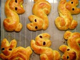 Osterhasen Aus Quark Hefeteig Rezept Hefeteig Lebensmittel Essen Rezepte