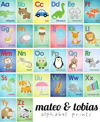 Pin By Ixchel Amador On Nursery Alphabet Wall Art Alphabet Nursery Art Alphabet Wall Cards