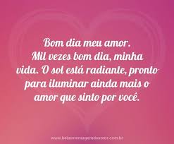Mensagens De Bom Dia Com Amor