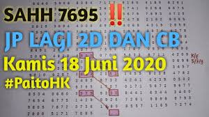 Tarikan Paito Hk Hari Ini 18 Juni 2020 Bocoran Togel Hongkong Malam Ini Youtube
