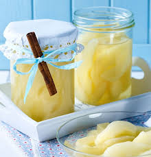 Eingekochte Birnen Mit Zimt Rezept Lebensmittel Essen Einkochen Einkochen Rezepte