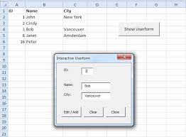Interactive Userform In Excel Vba Excel Macros Excel Interactive