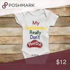 Godmom Shirt Newborn Shirt Funny Baby Shirt Cute And Funny Shirt For Your Brand New Baby One Pieces Funny Baby Shirts Newborn Shirts Baby Shirts
