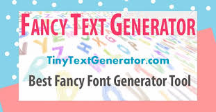 Beside of these we want to help you to find the best nicknames. Fancy Text Generator Cool Fancy Letters And Stylish Fonts