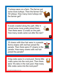 1st Grade Number Math Word Problems Math Words Math Story Problems