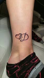 Little D Alphabet Tattoo Designs Initial Tattoo Name Tattoo Designs