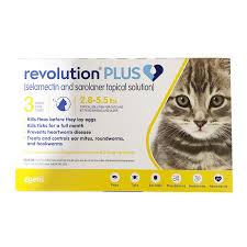Revolution for puppies and kittens (3 month). Revolution Plus For Cats
