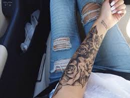 Arm Tattoo Tattoos Roses Black Grey Hipster Vintage Classy Beautiful Tattoos Sleeve Tattoos For Women Tattoos For Women Half Sleeve