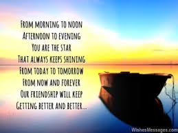 Good Morning Poems For Friends