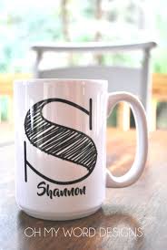 Initial Coffee Mug Personalized Coffee Mug Monogram Mug 15oz Etsy Coffee Cups Diy Initial Coffee Mugs Monogram Coffee Mug