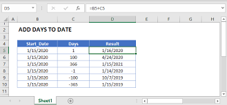 Add Or Subtract Days To A Date In Excel Google Sheets Automate Excel
