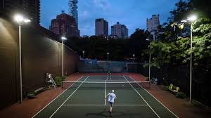 Almost more prestine grass tennis courts than tennis players down here in sunny perth, western australia. The Courts Of New York City The New York Times