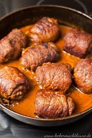 Rinder Rouladen Klassiker Lecker Macht Laune Rindsrouladen Rezept Rezepte Rinder Rouladen