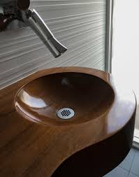 custom made wood sink basin by cannery