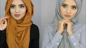 لفات طرح سهلة وانيقة تناسب الجامعة موضة شتاء 2020 1 Youtube