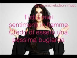 Selena Gomez Bad Liar Traduzione Italiana Youtube