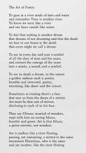 The Art Of Poetry Jorge Luis Borges Poetry Words Writing Poetry Words