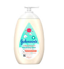 Johnson S Cottontouch Face Body Lotion 500ml Face And Body Body Lotion Water Based Lotion