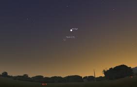Luna I Venera Na Vechernem Nebe 27 I 28 Fevralya 2020 Goda Lyubitelskaya Astronomiya Dlya Nachinayushih