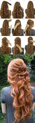 Gorgeous half up half down hairstyles for long hair. 25 Easy Half Up Half Down Hairstyle Tutorials For Prom Page 2 Of 5 The Goddess