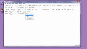 __contains__() is another function to help you to check whether a string contains a particular letter/word. How To Turn String Into List In Python How To Split Word Into List Of Letters Example Youtube