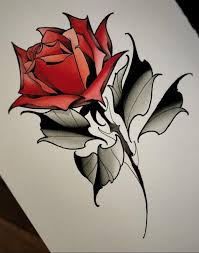 Pin By Jimena Mantilla On Tatuajes De Rosas Traditional Rose Tattoos Flower Tattoo Drawings Rose Drawing Tattoo