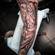 Mens Sleeves Brilliant Guardian Angel Tattoo Guardian Angel Tattoo Angel Tattoo Men Angel Sleeve Tattoo