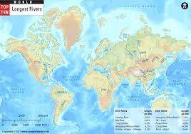 Longest Rivers In The World Top Ten