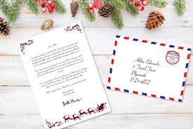 24 free letter & envelope template to (from) santa. Free Printable Letter Envelope From Santa