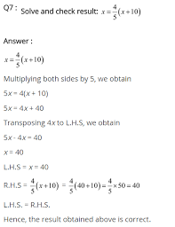 Ncert Solutions For Class 8 Maths Linear Equation In One Variable Ex 2 3 Linear Equations Class 8 Math