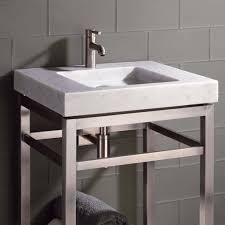 vanity sink, carrera marble stone