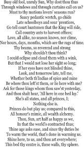 John Donne The Sun Rising Metaphysical Poetry Poetry Words John Donne