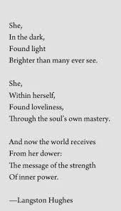 Love Langston Hughes Inspirational Words Quotes Quotable Quotes