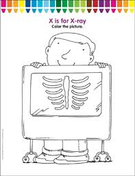 All we ask is that you recommend our content to friends and family and share your masterpieces on your website, social media profile, or blog! X Is For X Ray Coloring Page Printable Coloring Pages
