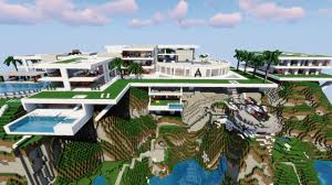 The builder jar9 hi.here is a build i did to add another mansion to my list of builds. Modern Houses Minecraft