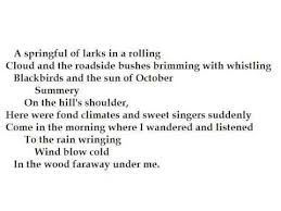 Dylan Thomas Poems Poem In October Dylan Thomas