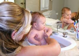 tips for bathing baby in mexico have