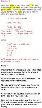 Algebra Word Problems And Writing Equations Writing Equations Word Problems Math Word Problems