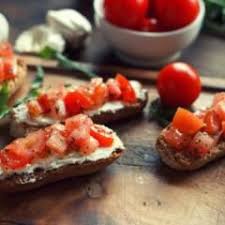 Tomaten Bruschetta Rezept Bruschetta Rezept Bruschetta Mit Tomaten Lebensmittel Essen