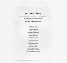 A Tiny Poem By Brad Montague Kidpresident Keep Going Motivation Quote Quotes Kids Poems Kid President Words