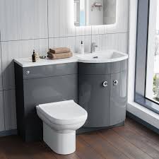 manifold bathroom grey rh basin sink