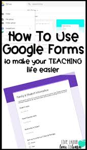Read All About How I Use Google Forms To Reduce Piles Of Papers In My Classroom I Also Have The Ability Google Classroom Elementary Google Education Teaching