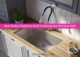 5 best kraus stainless steel undermount