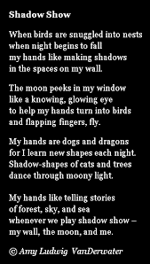 The Poem Farm Shadow Show Poems About What We Always Do Kids Poems Short Poems For Kids Childrens Poems
