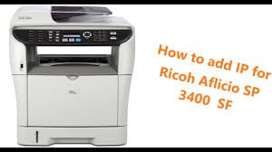 طابعه hp designjet t2300 المتعددة الوظائف. How To Reset Ricoh Aficio Sp 3400 Sf Printer Youtube