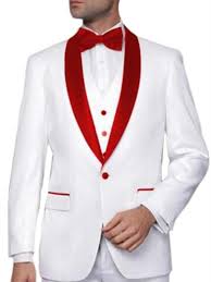 Choose suits for hip wedding parties or dhotis for a festive occasion. Groom Wedding Suits For Men Suit White With Red Collar 2020 Tuxedo For Man Suits Aliexpress