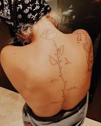 10 Lady Gaga Tattoos And Their Meanings Lady Gaga Tattoo Back Tattoo Celebrity Tattoos