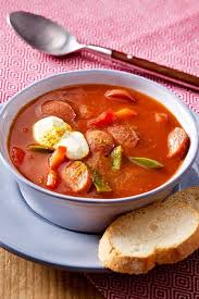 Fixe Currywurstsuppe Rezept Lecker Currywurstsuppe Partysuppen Rezepte Currywurst Rezept