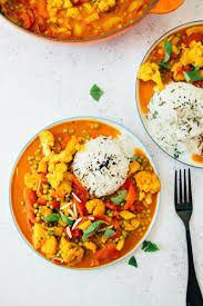Creamy Korma Curry 30 Minuten Vegane Vibes Rezept Korma Gerichte Mit Blumenkohl Indisches Curry