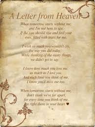 Mother S Day From Heaven Letter From Heaven Inspirational Quotes Words